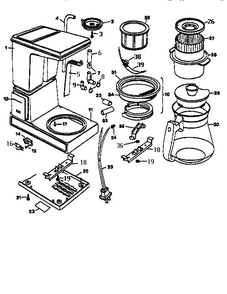Part Location Diagram of 166282-03 Black and Decker Spout